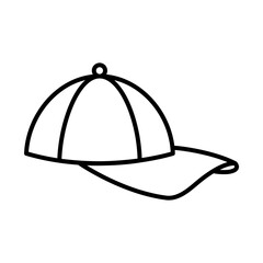 hat line style icon vector design