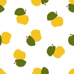 Quince. Seamless Vector Patterns