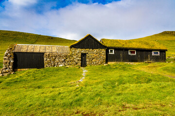 Obraz premium Faroe Island, Kingdom of Denmark