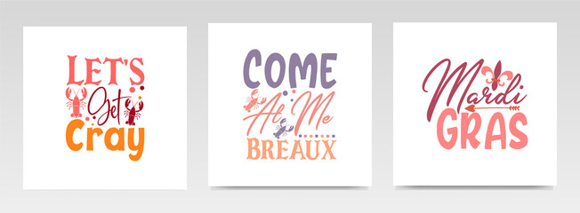 Festival quotes letter typography set illustration.