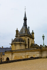 Obraz premium Castle of Chantilly, one of the famous chateau in France