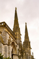 Fototapeta na wymiar Rouen Cathedral, a Catholic church in Rouen, Normandy, France