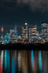 Sydney Skyline Night