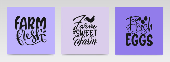 Kitchen quotes letter typography set illustration.