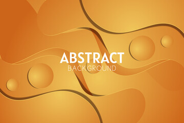 Vector illustration of Gradient Gold background template. Suitable for background, Banner, website, Event and More Realated