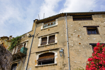 Fototapeta premium It's Beautiful medival houses of Saint Paul de Vence