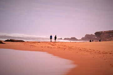 Welcome visitors to ocean beaches at Mornington Peninsula. Victoria. Australia