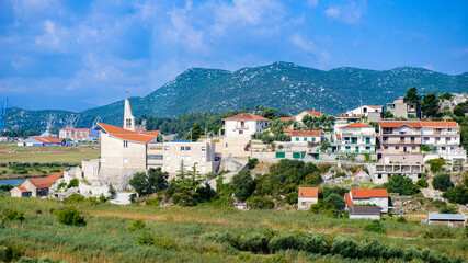 Fototapeta premium It's Hotels and other houses at the coast of Croatia