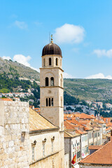 Fototapeta na wymiar It's Architecture of the Old town of Dubrovnik, Croatia.