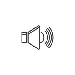 Speaker icon and symbol