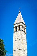 Fototapeta na wymiar It's Bell tower in Split, Croatia