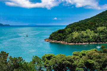 tropical island in Brazil
