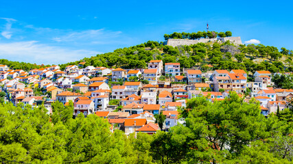 Fototapeta premium It's View of SIbenik, Croatia