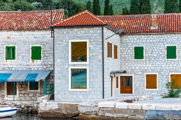 It's Houses of the Bay of Kotor, a winding bay of the Adriatic Sea in southwestern Montenegro.
