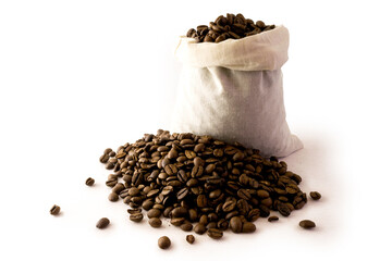bag of coffee beans