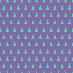  blue triangle with purple background seamless repeat pattern