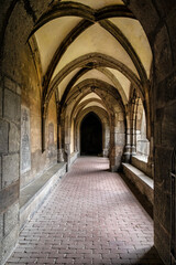 Fototapeta na wymiar Fortified Benedictine monastery, Hronsky Benadik, Slovakia