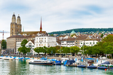 Fototapeta premium Cityscape of Zurich, Switzerland