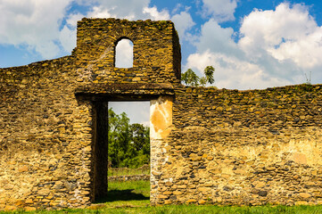 It's Castle of Gondar, Ethiopia. The origins of this castle can