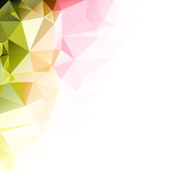 Colorful Polygonal Mosaic Background, Creative Design Templates