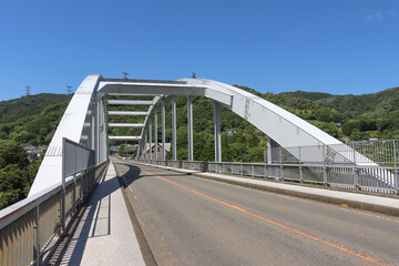 Fototapeta na wymiar 桂橋（神奈川県相模原市）