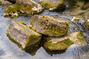It's River in the Dion Archeological Site in Greece
