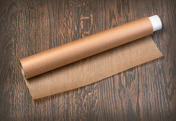 Roll of baking parchment paper