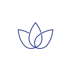 Beauty Vector lotus icon