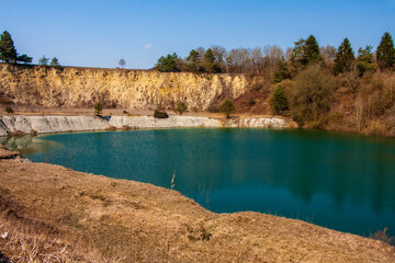 Der Blaue See in Ehingen an der Donau