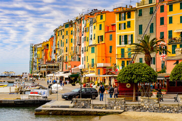 It's Porto Venere, Italy. Porto Venere and the villages of Cinque Terre are the UNESCO World Heritage Site.