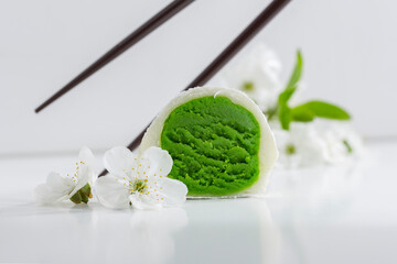 Japanese national dessert for a pleasant breakfast