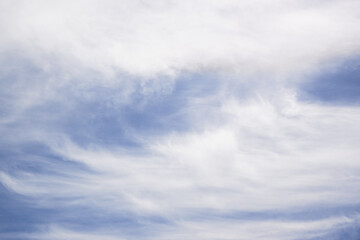 cloudy blue sky