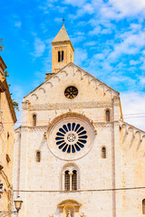 Fototapeta na wymiar It's Bari Cathedral (Basilica di Bari), Bari, Italy