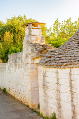 It's Typical trulli houses of Alberobello, a small town in Apulia, Italy. The Trulli of Alberobello...