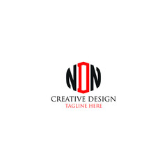 ndn abstract logo design