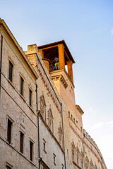 It's Architecture of the Old Town of Perugia, Umbria, Italy