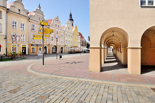 Old Market Square in Opole, Poland