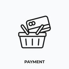 payment icon vector. payment sign symbol.