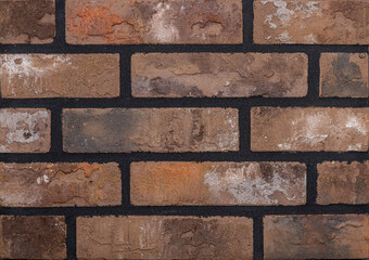 brick texture and wall tiles elevation background