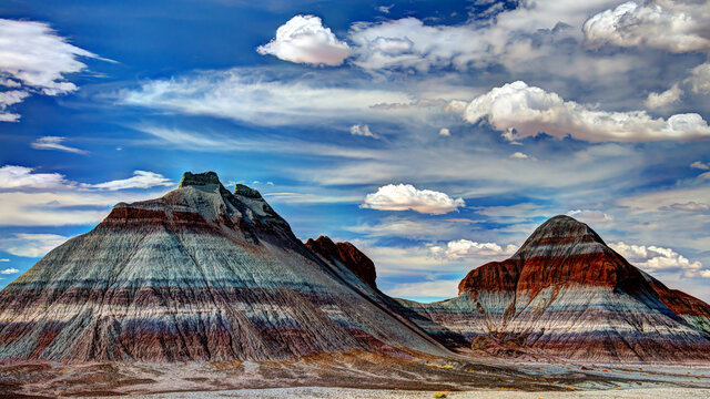 The Tepees at Petrified Forest National Park in Arizona