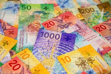 Swiss francs