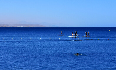 Water sport at Red Sea