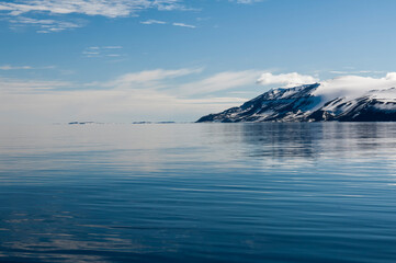 Hinlopen Strait, Svalbard Archipelago, Arctic Norway