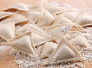 pasta  fresca de italia. Fresh pasta from Italy.