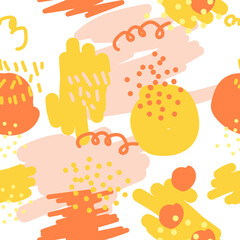 halloween seamless pattern