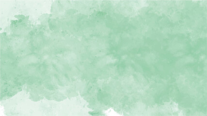 Green watercolor background for textures backgrounds and web banners design