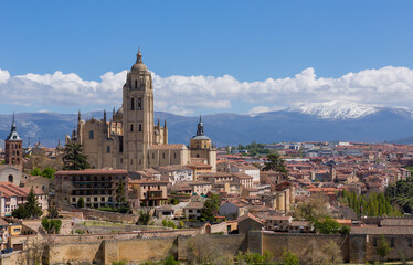 Cathedral of Segovia in Spain