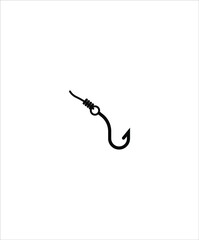fishing hook icon,vector best flat icon.