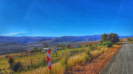 autumn landscape in the mountains