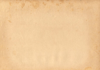 Old yellowed paper. Vintage background.